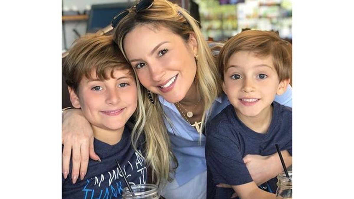 Claudia Leitte é mãe de Davi e Rafael (Foto: Reprodução / Instagram  