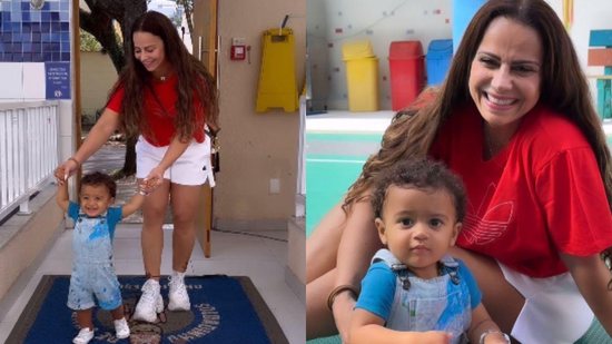 Viviane Araujo compartilha vídeo do filho na escola - Reprodução/ Instagram