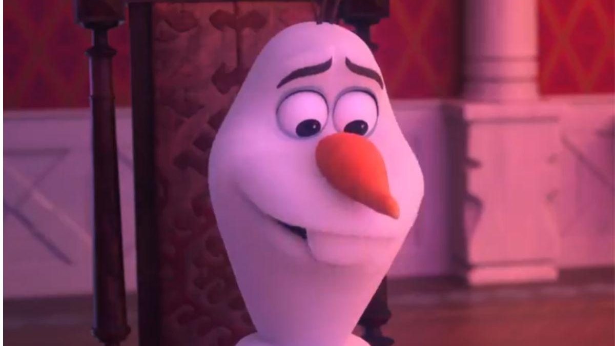 Entediado em casa, Olaf manda carta para os amigos da Disney - reprodução Twitter / @disneyanimation