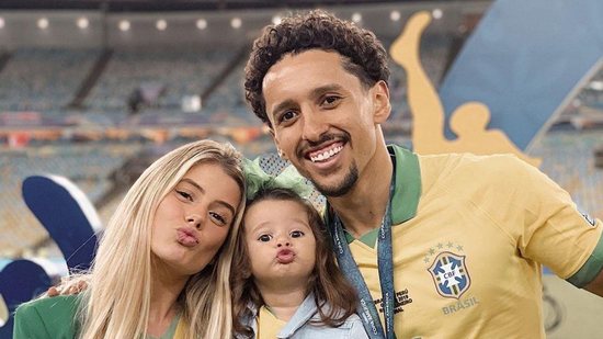 No catar, esposa de Marquinhos mostra filha caçula em momento em família - Reprodução/Instagram