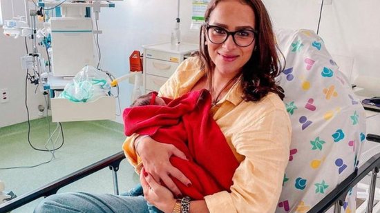 Leticia Cazarré andou atualizando o estado de saúde da caçula, Maria Guilhermina - Reprodução/Instagram