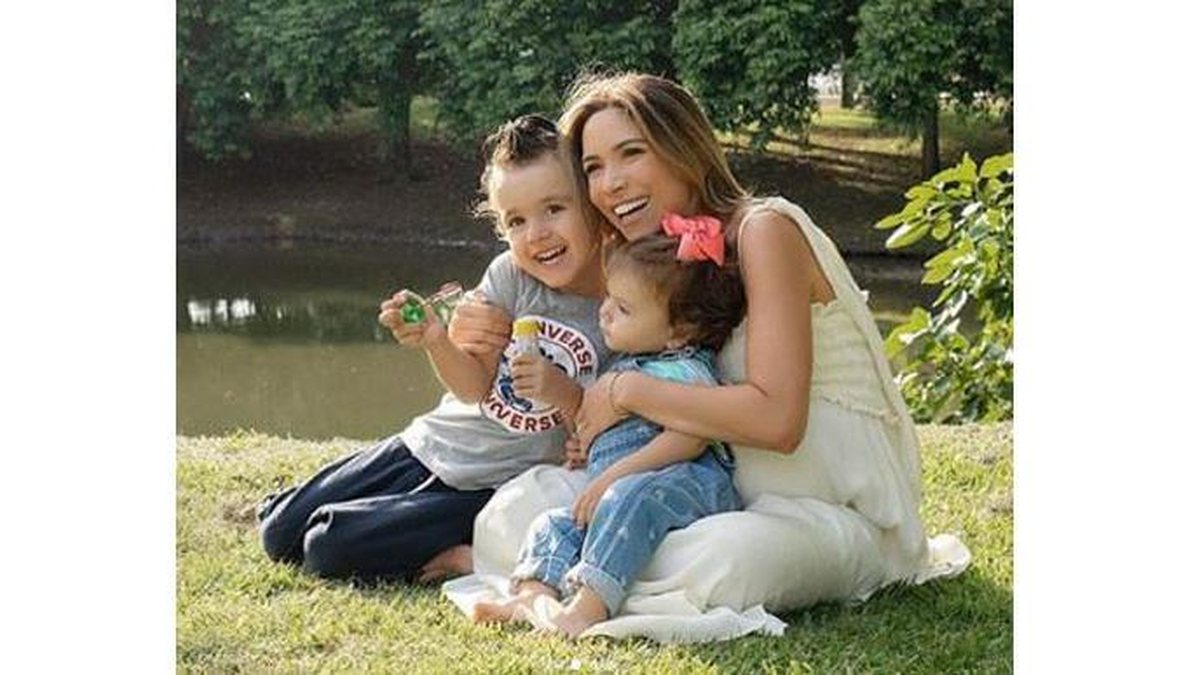 Grávida de 38 semanas, Patricia anunciou a licença maternidade (Foto: Reprodução/Instagram 