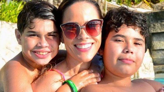 Wanessa Camargo curte dia de piscina ao lado dos filhos - Reprodução/Instagram
