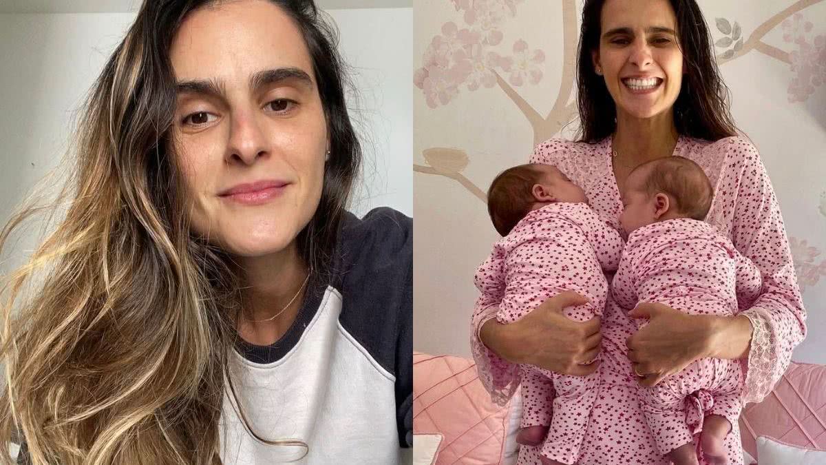 Marcella Fogaça com as filhas Pietra e Sophia - Reprodução / Instagram / @marcellafogaça