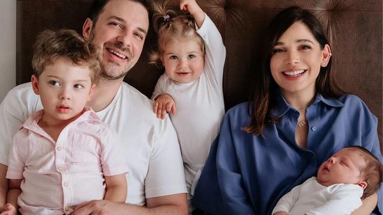 Sabrina Petraglia com a família - Reprodução/Instagram