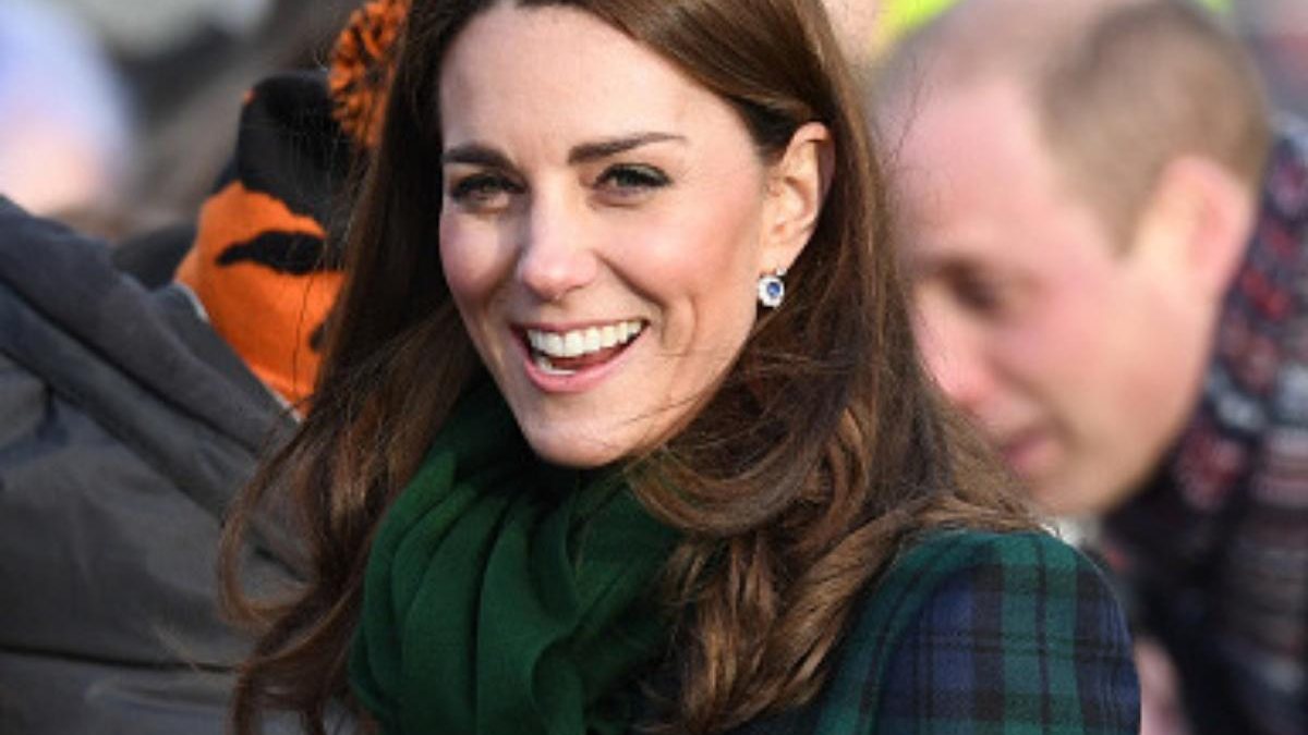 Kate estava com o marido em um evento no noroeste Inglês (Ian Forsyth/Getty Images)