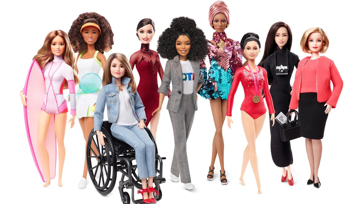 Com apenas 60 anos a Barbie já teve 200 profissões - Divulgação