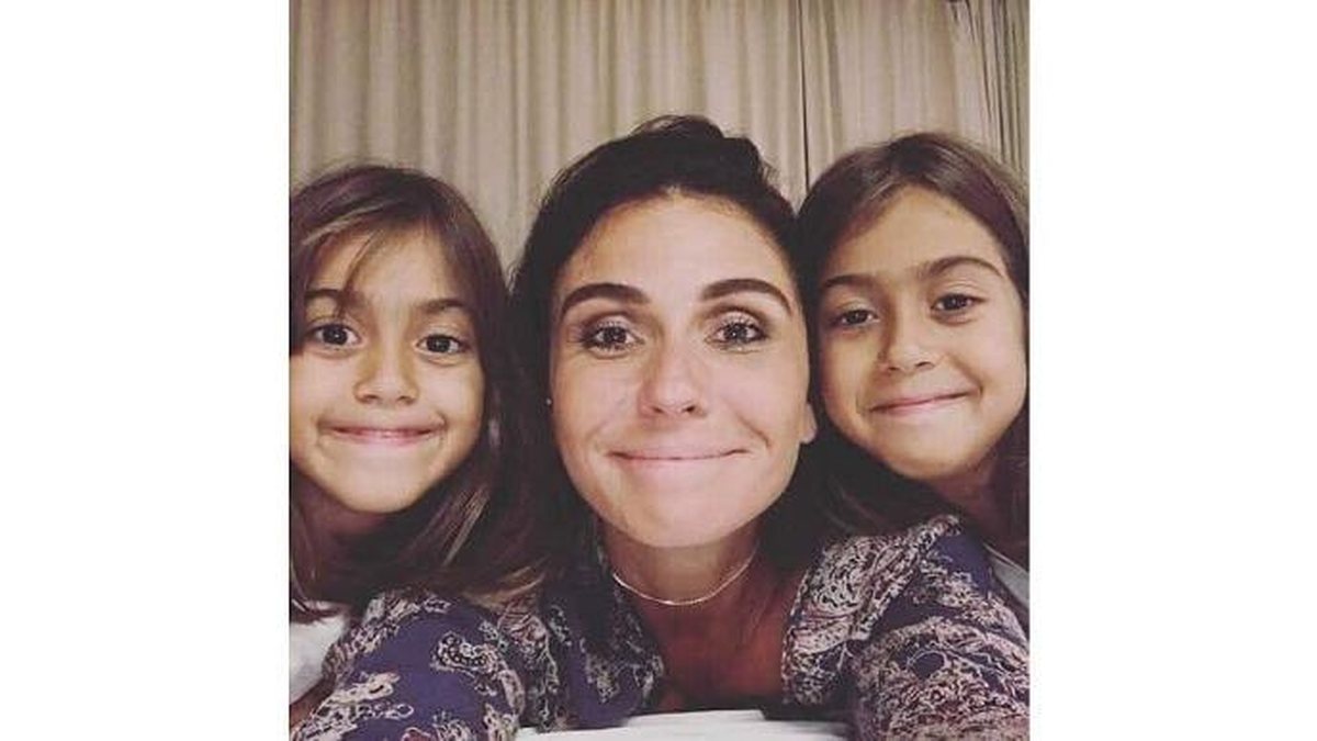 Giovanna Antonelli e as filhas Antônia e Sofia - Instagram/Reprodução