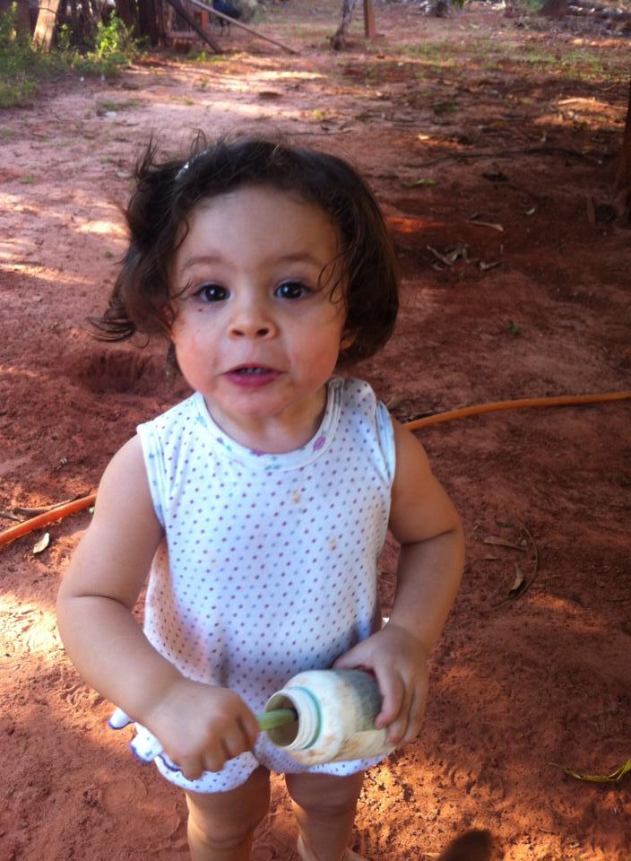 Ana Eliza, 1 ano, filha de Nathalia e Leandro