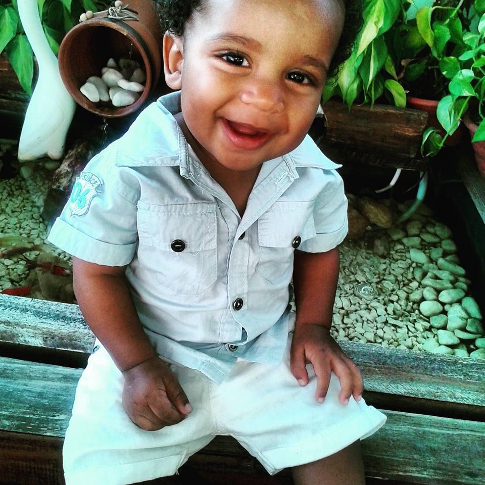 Rapahel, 1 ano, filho de Luciana e Ronivon