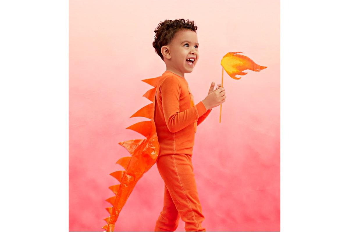 Essa fantasia linda de dragão vai deixar o Carnaval em casa do seu filho ainda mais divertido 
