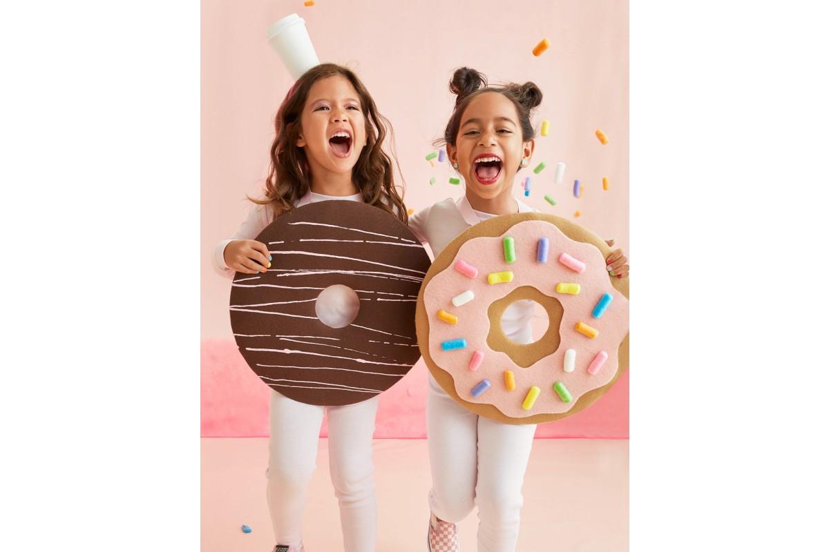 A fantasia de Donut é perfeita para curtir o Carnaval em casa! 